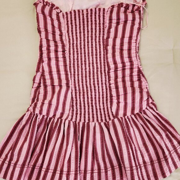 Free People NWT Surefire Pink Minidress - Picture 7 of 8